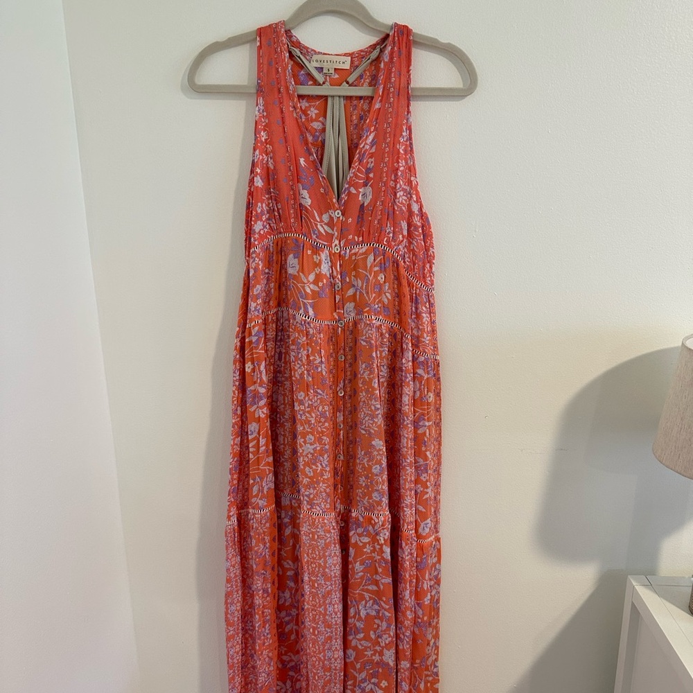 Floral Dress with Lining